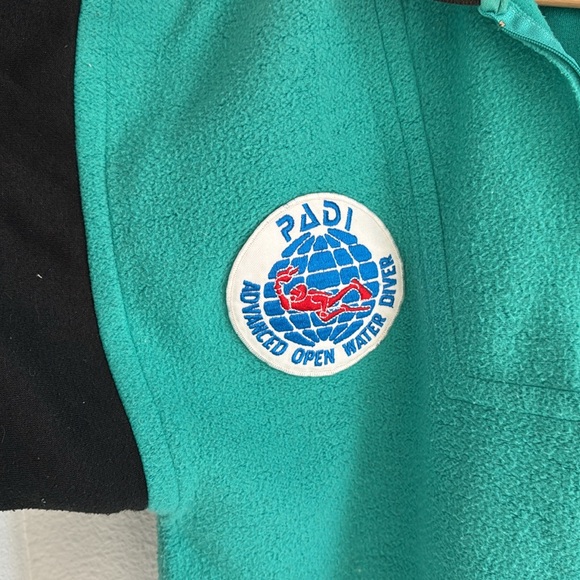 Vintage PADI Dive zip up sweatshirt - Picture 2 of 4